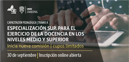 Nueva oportunidad: estudiá la Capacitación Pedagógica completamente virtual