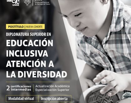 Cursá la Dip. en Educación Inclusiva-Atención a la Diversidad desde tu casa
