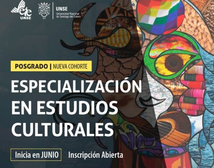 Se re-programa el inicio de la Especialización en Estudios Culturales para el mes de junio.