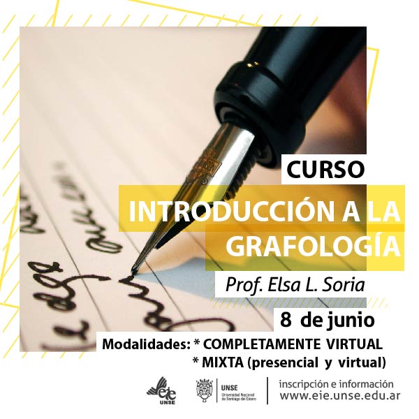 Nuevo curso-taller “Introducción a la Grafología”