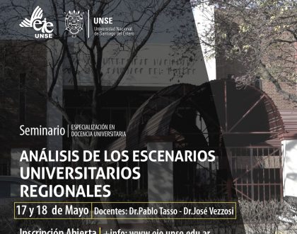 Participá del seminario “Análisis de los escenarios universitarios en la región”﻿