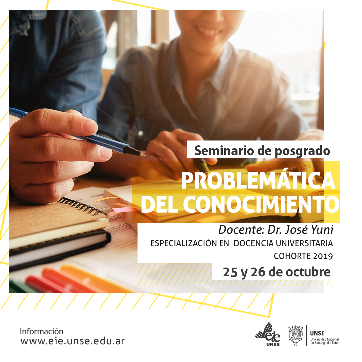 El Dr. José Yuni dictará el curso “Problemática del Conocimiento"﻿