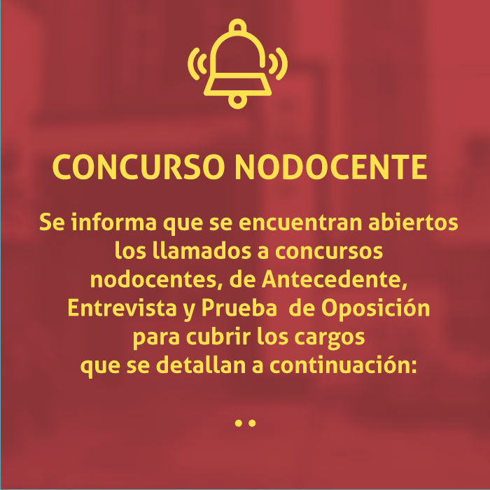 CONCURSOS NODOCENTES