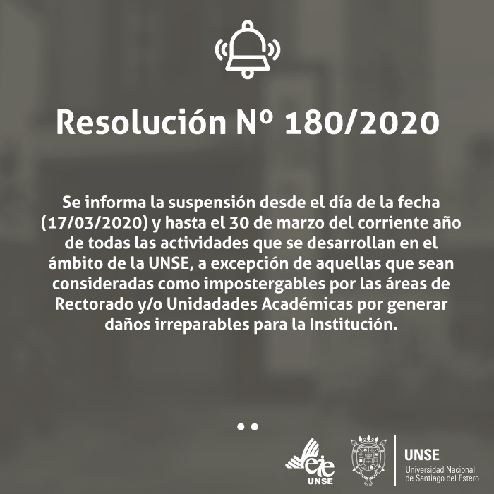 Res. N° 180/2020