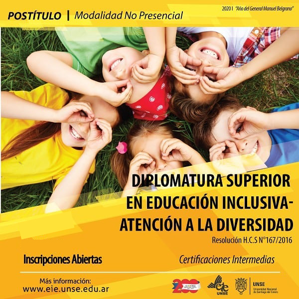 Diplomatura en Educación Inclusiva-Atención a la Diversidad