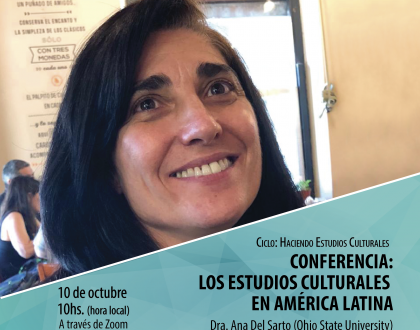 La Dra. Ana del Sarto en el ciclo de conferencias sobre Estudios Culturales en América Latina