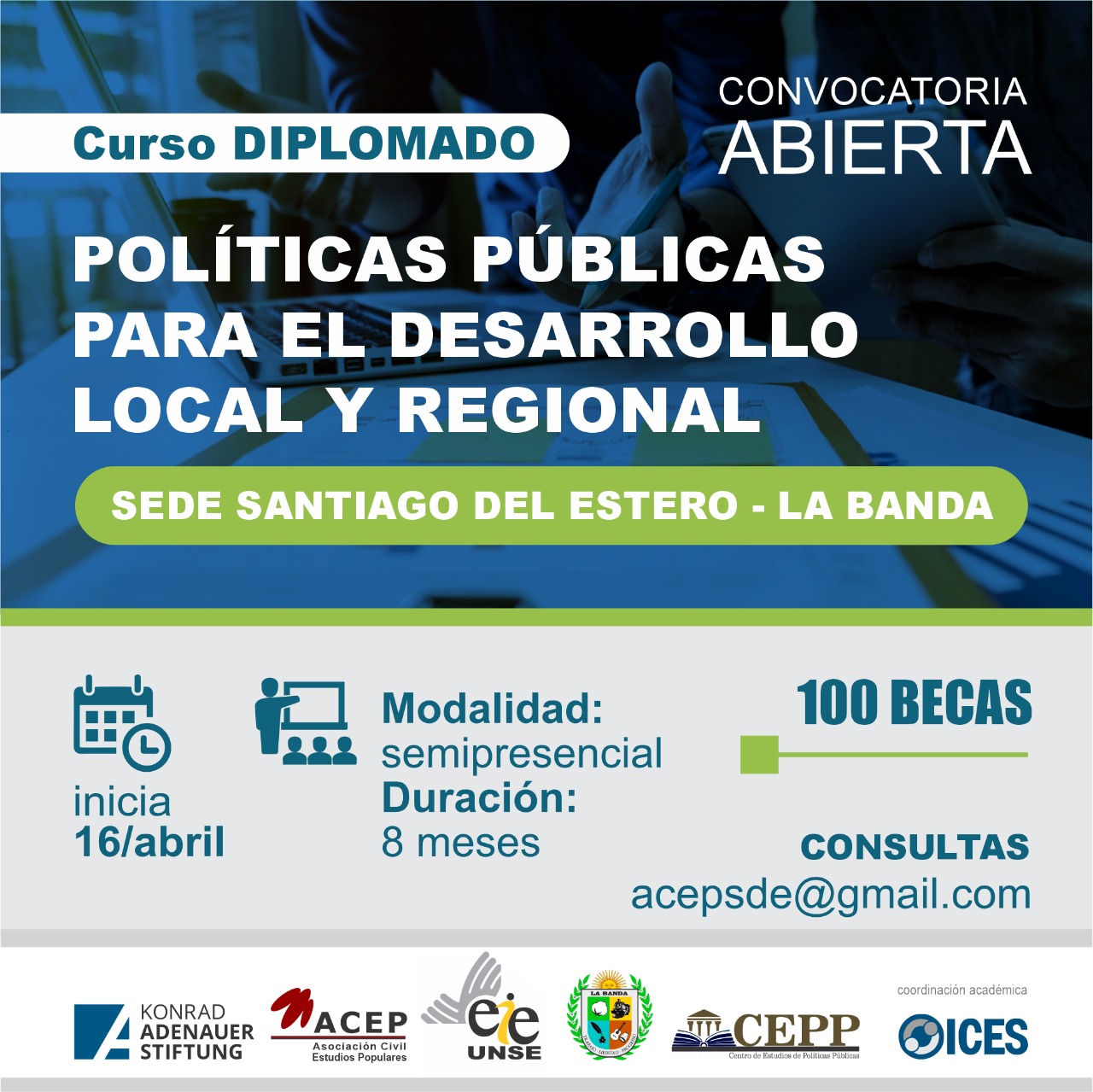 Diplomados en Políticas Públicas para el Desarrollo Local y Regional