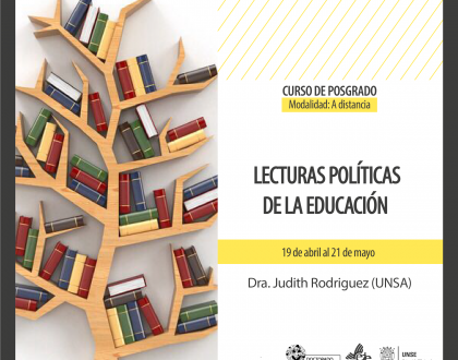 CURSO LECTURAS POLÍTICAS DE LA EDUCACIÓN DEL DOCTORADO EN EDUCACIÓN