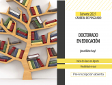 Pre-inscripción abierta al Doctorado en Educación - Cohorte 2021