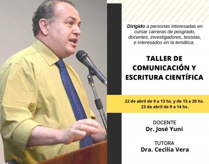 Taller de Comunicación y Escritura Científica