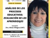 Curso «Análisis de Procesos Educativos: Evaluación de aprendizajes»