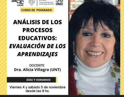 Curso «Análisis de Procesos Educativos: Evaluación de aprendizajes»