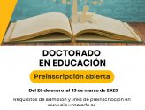 La EIE-UNSE anunció la fecha de preinscripción al Doctorado en Educación