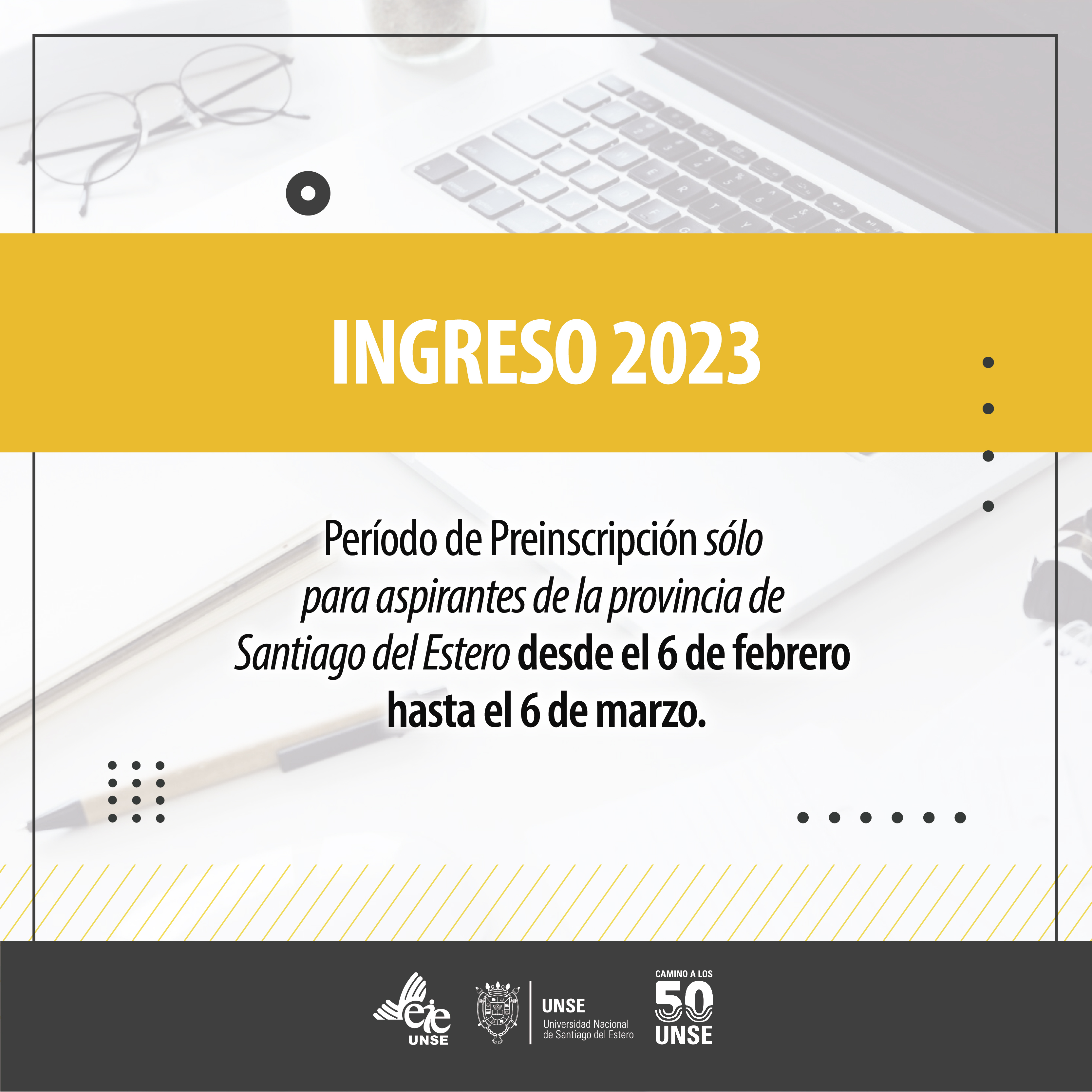 CRONOGRAMA DE APERTURA 2023 - Carreras de Grado y Pregrado