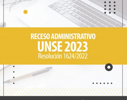 Receso Administrativo UNSE