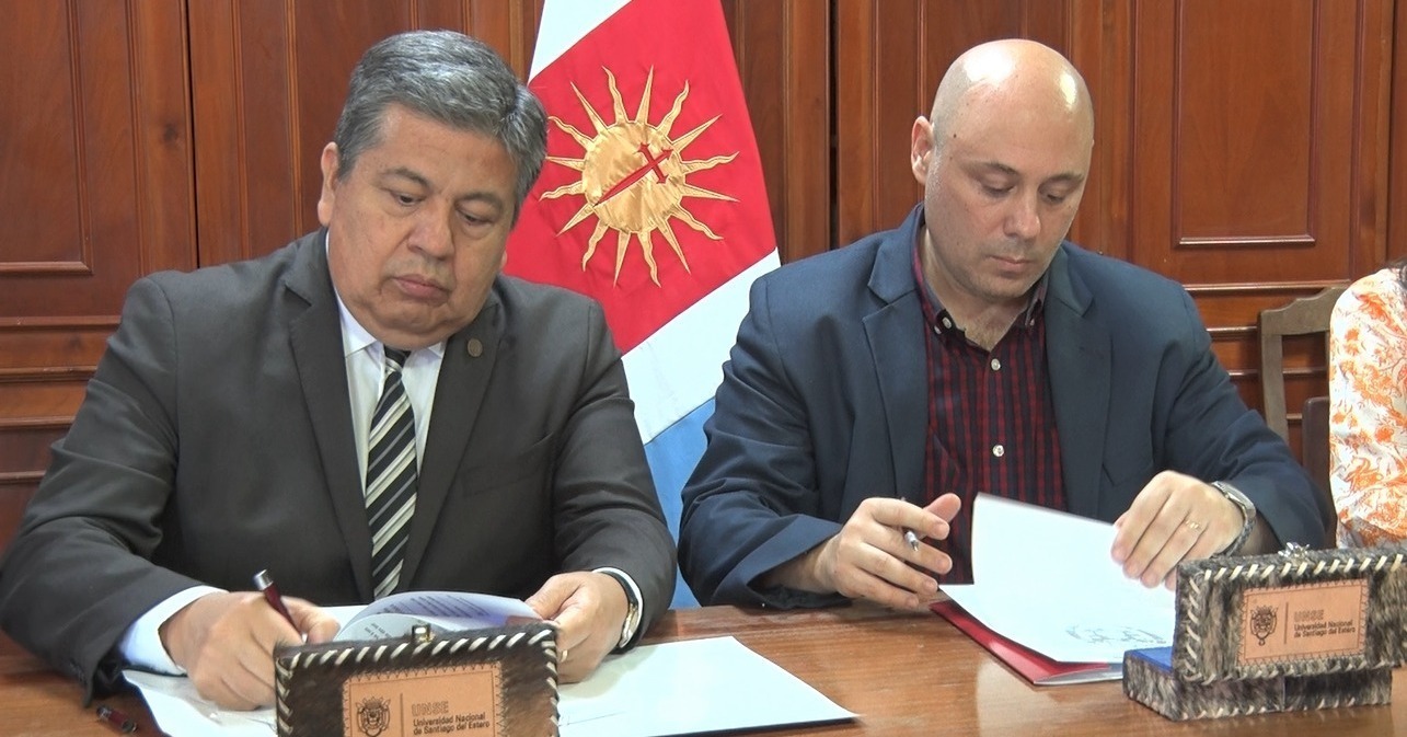 La UNSE y la Municipalidad de Quimilí estrechan lazos institucionales a través de la firma de convenios