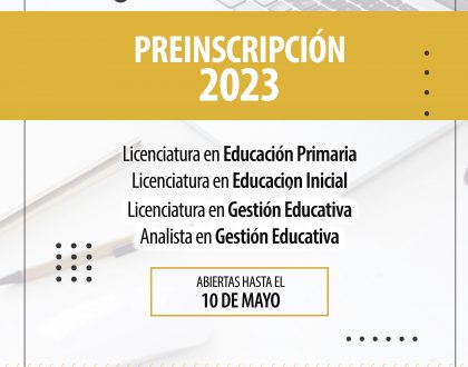 Abiertas las Inscripciones para las carreras de grado