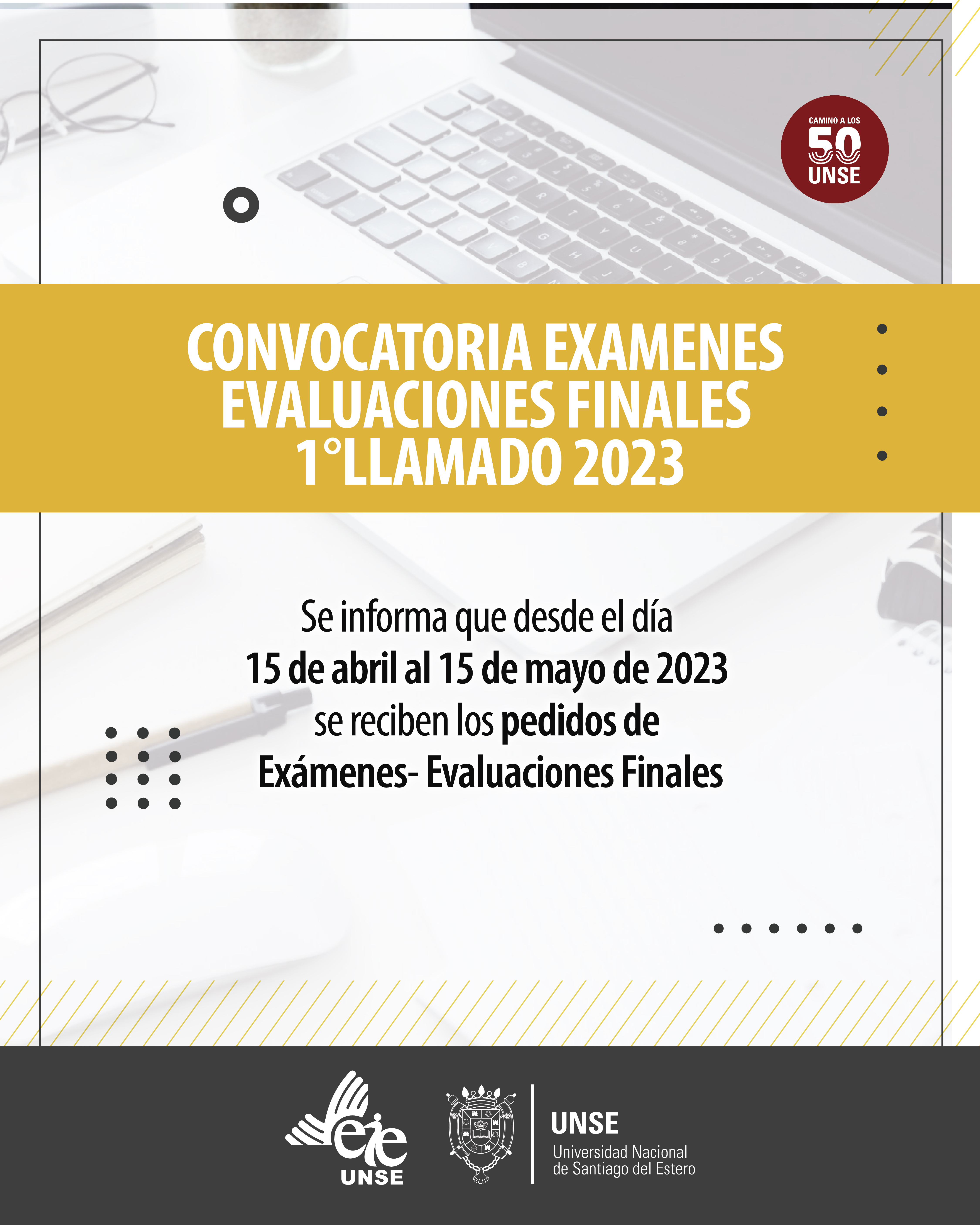 CONVOCATORIA EXAMENES Y EVALUACIONES FINALES