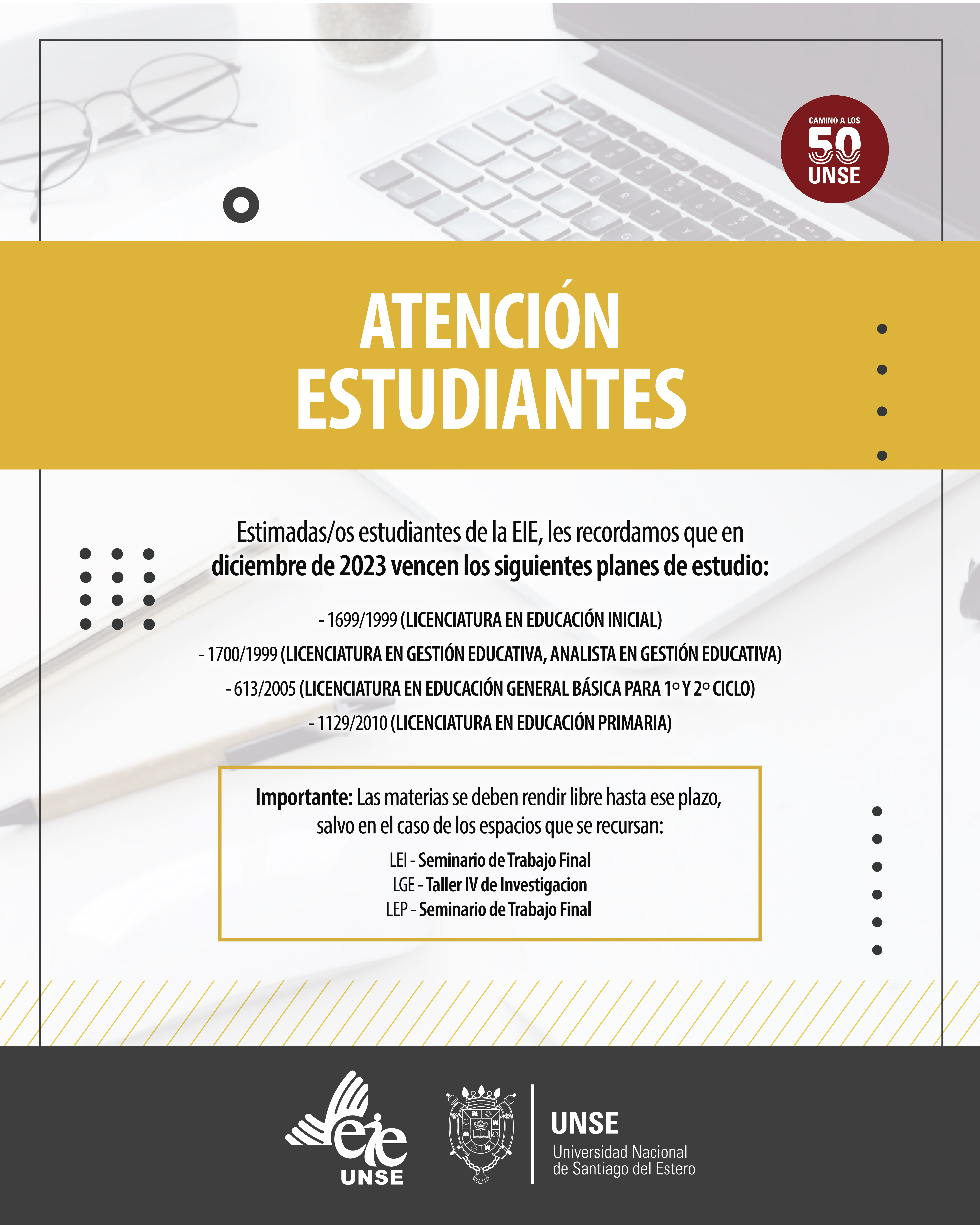 Información Importante