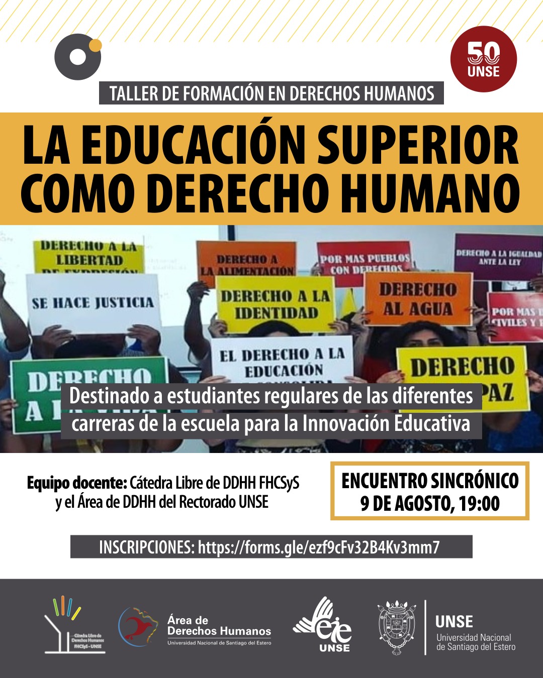 LA EDUCACIÓN SUPERIOR COMO DERECHO HUMANO