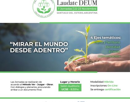 Cátedra Laudato: 1° Jornada Laudate Deum