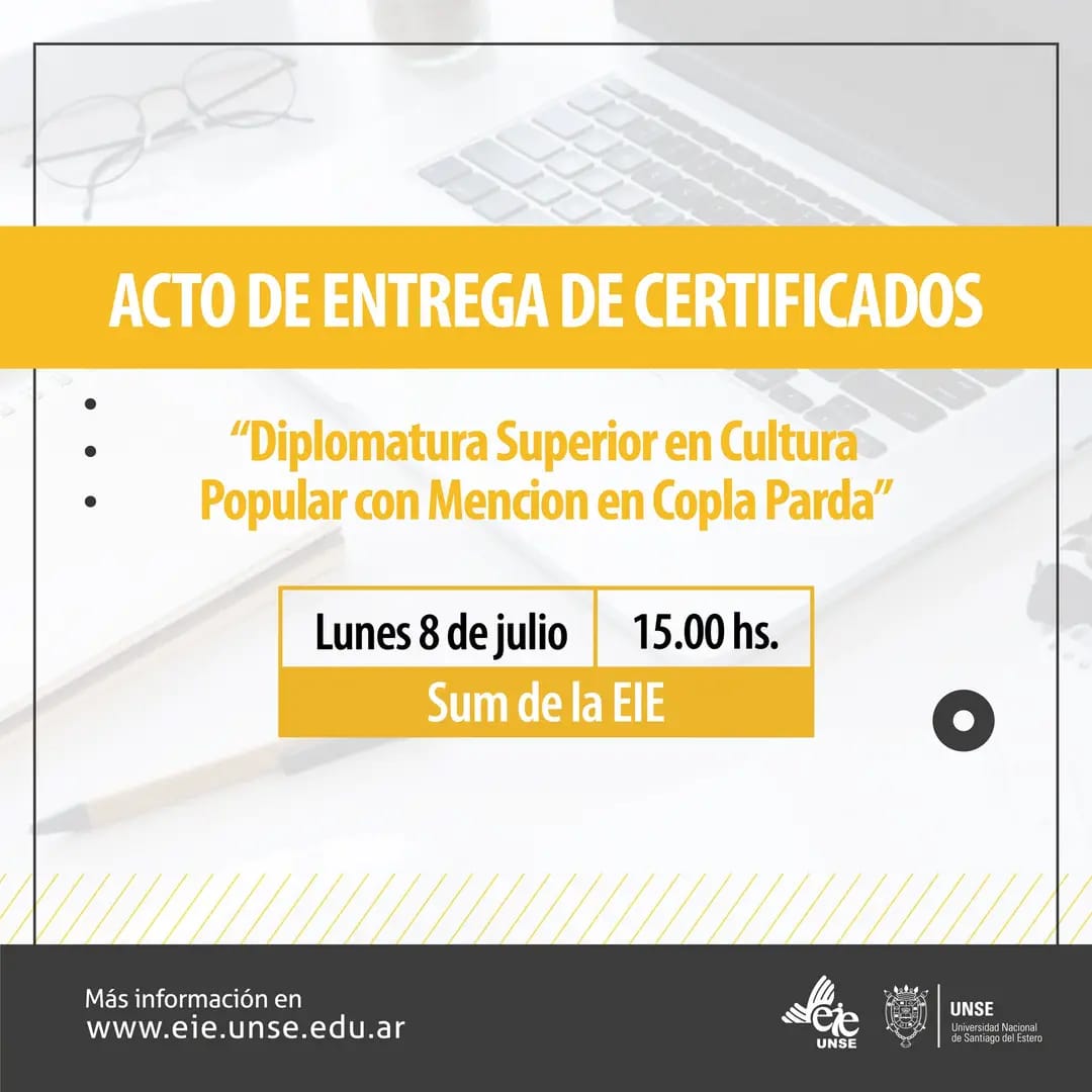 Acto de Entrega de Certificados
