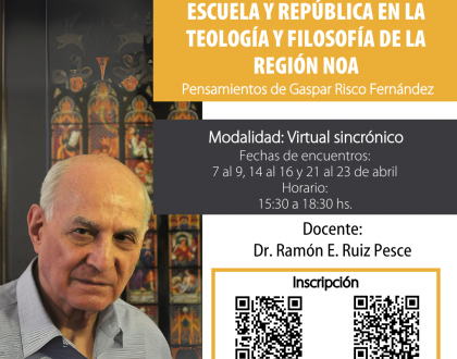 Curso bimodal: Escuela y República en la Teología y Filosofía de la Región NOA