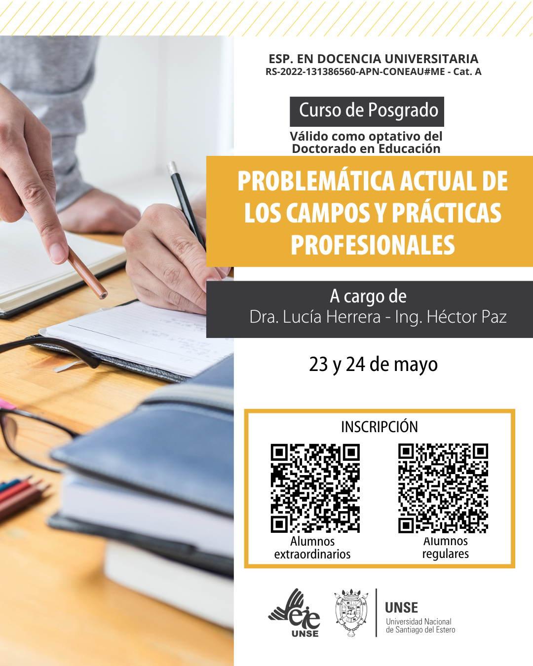 Problemática actual de los campos y prácticas profesionales