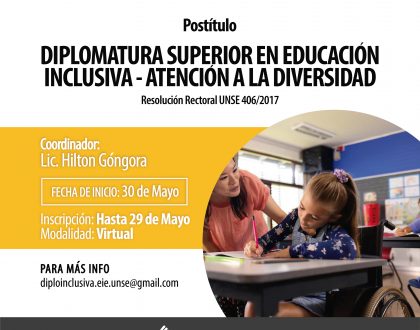 DIPLOMATURA SUPERIOR EN EDUCACIÓN INCLUSIVA - ATENCIÓN A LA DIVERSIDAD