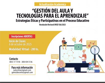GESTIÓN DEL AULA Y TECNOLOGÍAS PARA EL APRENDIZAJE